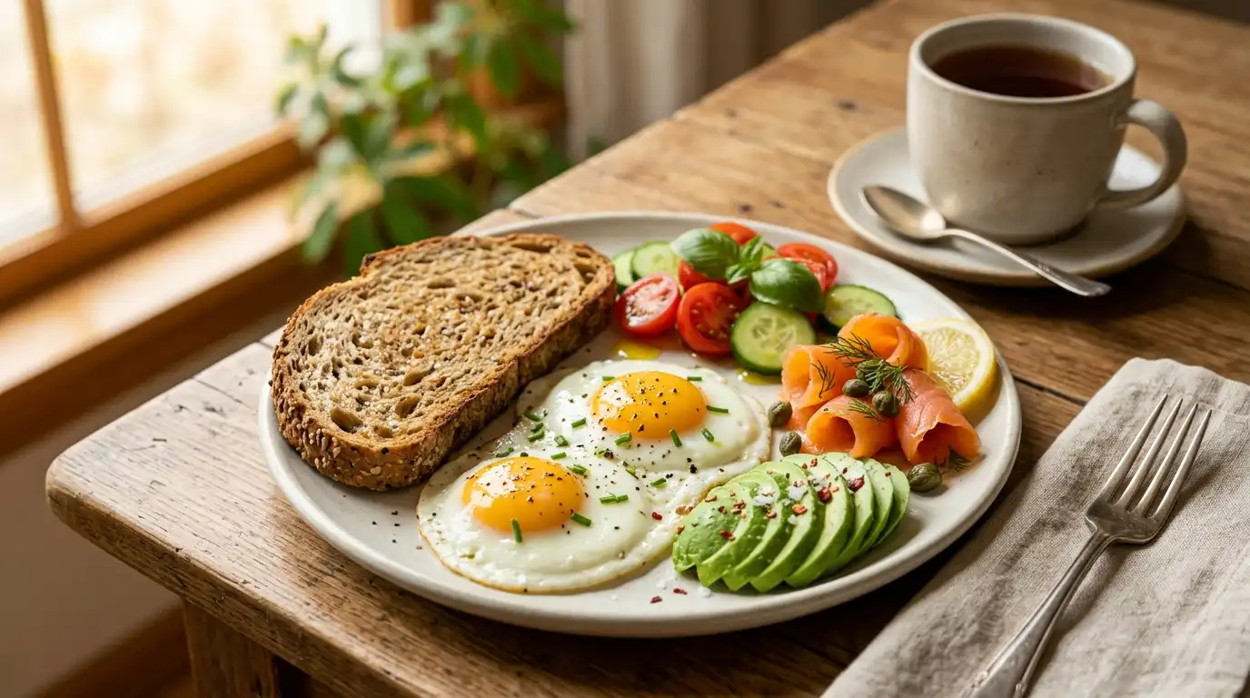 How to Eat Sourdough Bread If You Have Diabetes Pair It Right to Avoid Blood Sugar Spikes What you eat with your sourdough matters as much as the bread itself. When you pair sourdough with healthy fats and protein, digestion slows down even more. That means a slower, gentler rise in blood sugar. Some great pairings include eggs, avocado, cheese, nut butters, or smoked salmon. Adding vegetables on the side also helps because of the extra fiber. Avoid pairing your sourdough with sweet spreads like jam or honey if you're watching your blood glucose. The American Diabetes Association (ADA) recommends focusing on the glycemic load of your whole meal, not just one food. A slice of sourdough with eggs and avocado has a much lower overall glycemic load than sourdough with juice and fruit. 