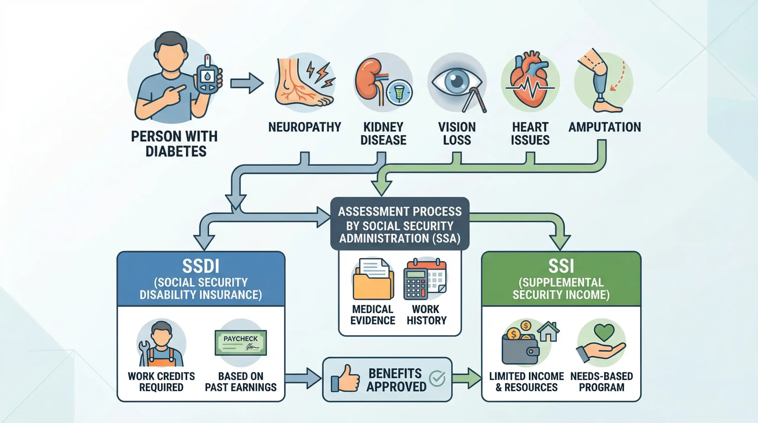 Can You Get Social Security Disability Benefits for Diabetes