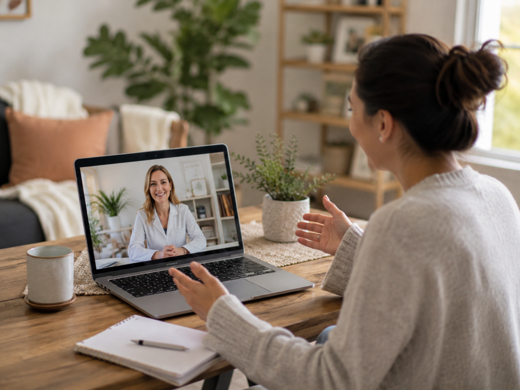 telehealth nutrition consultation from home