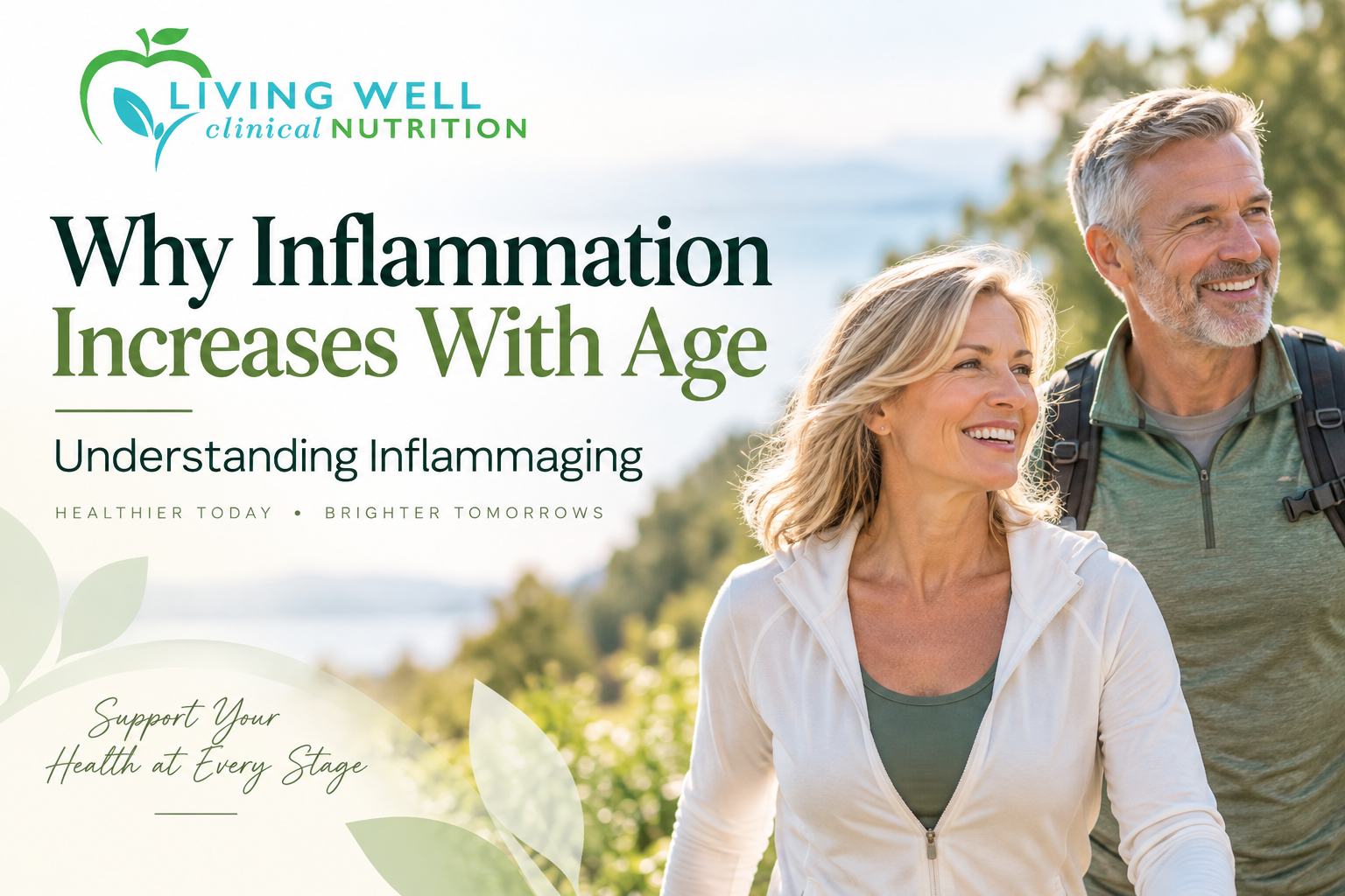 Healthy adults supporting wellness and inflammation as they age